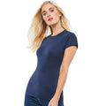 Marineblau - Back - Casual Classic - T-Shirt für Damen