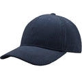 Marineblau - Front - Atlantis - "Cordy S" Baseball-Mütze recyceltes Material für Herren-Damen Unisex