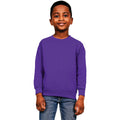 Violett - Front - Casual Classics - Sweatshirt für Kinder