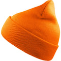 Orange - Front - Atlantis - "Wind" Mütze Mit Bündchen für Herren-Damen Unisex