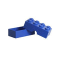 Blau - Back - Lego - Brotdose, Ziegelstein