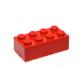 Rot - Front - Lego - Brotdose, Ziegelstein
