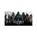 Grau-Schwarz - Front - Assassins Creed - Handtuch "Legends"