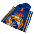 Blau-Gelb - Back - Real Madrid CF - Handtuch mit Kapuze, Baumwolle, Wappen