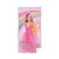 Pink - Front - Barbie - Handtuch "Follow Your Own Rainbow", Baumwolle