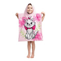 Pink - Front - The Aristocats - Handtuch mit Kapuze für Kinder