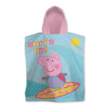 Blau-Pink-Gelb - Front - Peppa Pig - "Diving" Handtuch mit Kapuze für Kinder
