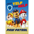 Blau-Bunt - Front - Paw Patrol - Decke "Yelp For Help", Fleece