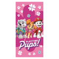 Pink-Bunt - Front - Paw Patrol - Badetuch "Playtime Pups"