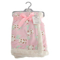 Pink - Front - Snuggle Baby Baby-Wickeltuch mit Panda-Design