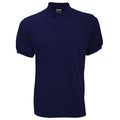 Marineblau - Front - B&C Herren Polo-Shirt Safran Kurzarm