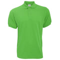 Grün - Front - B&C Herren Polo-Shirt Safran Kurzarm