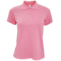 Pixel Pink - Front - B&C Safran Damen Poloshirt, Kurzarm