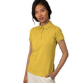 Gold - Back - B&C Safran Damen Poloshirt, Kurzarm