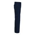 Marineblau - Close up - Russell Workwear Polycotton Twill Hose für Männer, Standard Beinlänge
