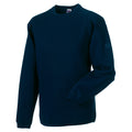 Marineblau - Back - Russell Workwear Sweatshirt - Pullover, Rundhalsausschnitt