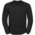 Schwarz - Front - Russell Workwear Sweatshirt - Pullover, Rundhalsausschnitt