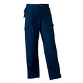 Marineblau - Back - Russell Work Wear Herren Arbeitshose, robust, Standard-Beinlänge