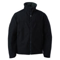 Schwarz - Front - Russell Workwear Herren Softshell Membran-Jacke, wasserabweisend, atmungsaktiv