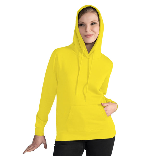 Gelb - Front - SG Damen Pullover mit Kapuze