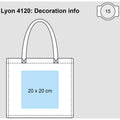 Schwarz - Side - Shugon Lyon Einkaufstasche, 23 Liter