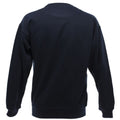 Marineblau - Back - UCC 50-50 Pullover - Sweatshirt, unifarben, Rundhalsausschnitt