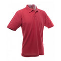 Rot - Back - UCC 50-50 Pique Polo Shirt für Männer