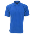 Königsblau - Front - UCC 50-50 Pique Polo Shirt für Männer