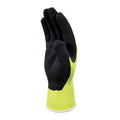 Gelb-Schwarz - Back - Venitex Apollon PPE Atmungsaktive Hi-Vis Handschuhe