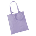 Lavendel - Front - Westford Mill Promo Einkaufstasche, 10 Liter