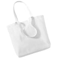 Weiß - Front - Westford Mill Organic Einkaufstasche aus Baumwolle, 16 Liter