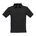 Schwarz - Front - B&C Safran Polo Shirt für Kinder