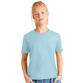 Himmelblau - Back - B&C Kinder T-Shirt, kurzarm
