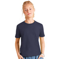 Dunkelblau - Back - B&C Kinder T-Shirt, kurzarm