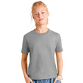 Grau - Back - B&C Kinder T-Shirt, kurzarm