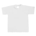 Weiß - Front - B&C Kinder T-Shirt, kurzarm