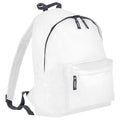 Weiß-Grau - Front - Bagbase Fashion Rucksack, 18 Liter