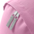 Pink-Hellgrau - Side - Bagbase Junior Fashion Rucksack, 14 Liter