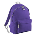 Violett-Hellgrau - Front - Bagbase Junior Fashion Rucksack, 14 Liter