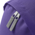 Violett-Hellgrau - Side - Bagbase Junior Fashion Rucksack, 14 Liter