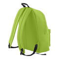 Limette-Grau - Back - Bagbase Junior Fashion Rucksack, 14 Liter