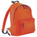 Orange-Grau - Front - Bagbase Junior Fashion Rucksack, 14 Liter