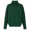 Flaschengrün - Back - Fruit Of The Loom Sweatshirt - Pullover mit Reißverschluss