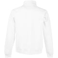 weiß - Back - Fruit Of The Loom Herren Sweat-Jacke - Sweatshirt mit Reißverschluss