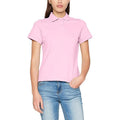 Pink - Back - Fruit Of The Loom Damen Lady-Fit Premium Poloshirt