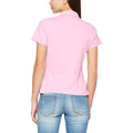 Pink - Side - Fruit Of The Loom Damen Lady-Fit Premium Poloshirt