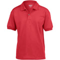 Rot - Front - Gildan DryBlend Kinder Polo-Shirt