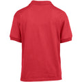 Rot - Lifestyle - Gildan DryBlend Kinder Polo-Shirt