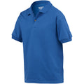 Königsblau - Side - Gildan DryBlend Kinder Polo-Shirt