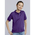 Lila - Close up - Gildan DryBlend Kinder Polo-Shirt